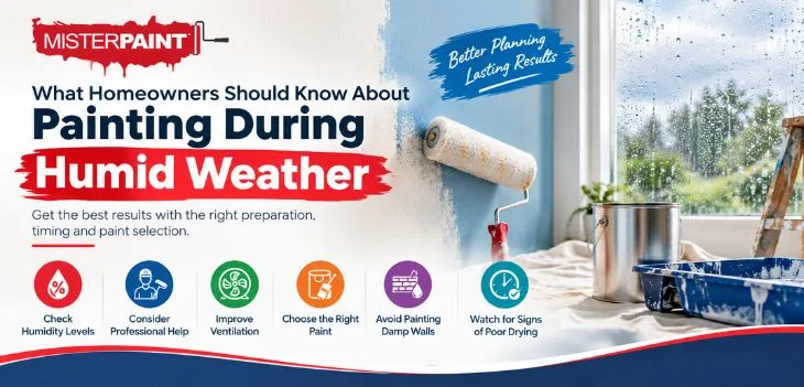 What Homeowners Should Know About Painting During Humid Weather